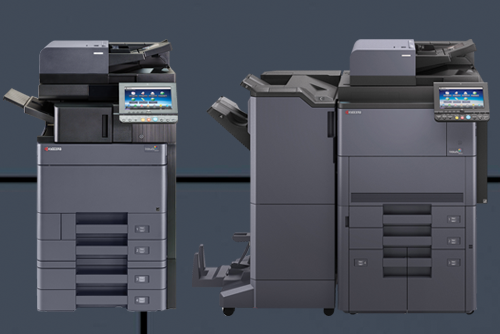 two products, Kyocera, Davis & Davis Business Equipment, Houston, TX, Texas, Kyocera, Canon, HP